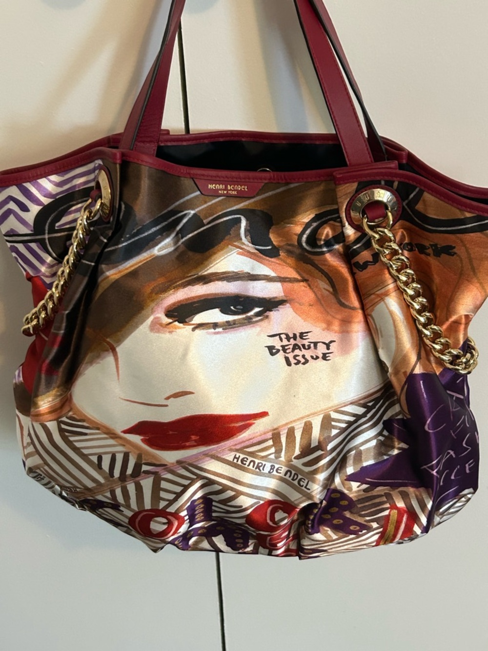 henri bendel the Beauty Tote Satin - Picture 9 of 11